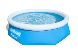 Ø 305 x 76 cm Bestway Fast Set Piscine Ronde