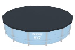 Bestway Flowclear Piscine Steel Pro Frame Bâche de Couverture Ø 457 cm