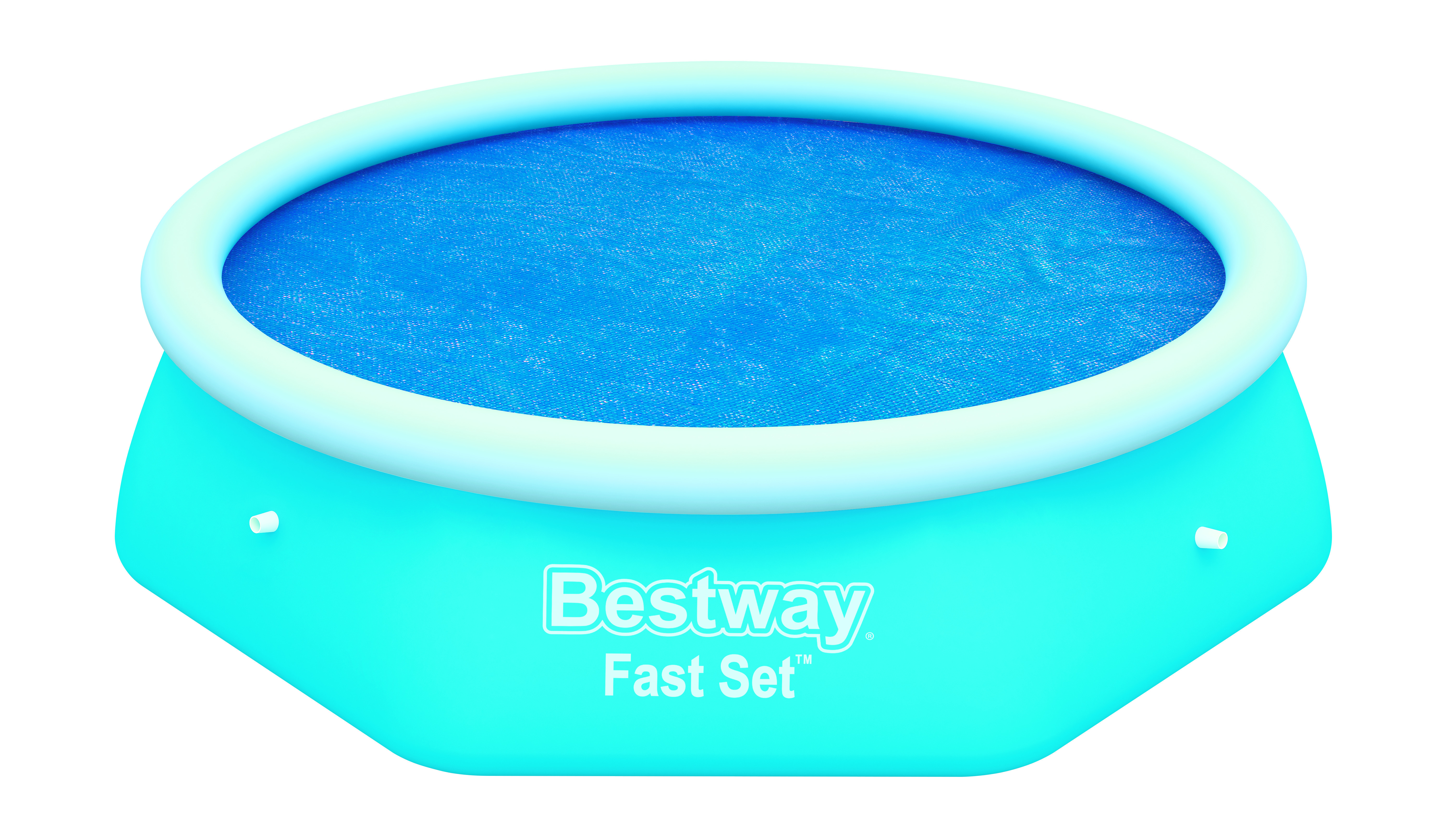 Bestway Bâche à Bulles Isolante Ø 244 cm Piscine Ronde