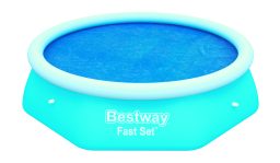 Bestway Bâche à Bulles Isolante Ø 244 cm Piscine Ronde