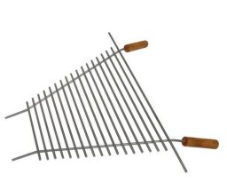Tuinhaard Tria - Optie: Inox Rooster