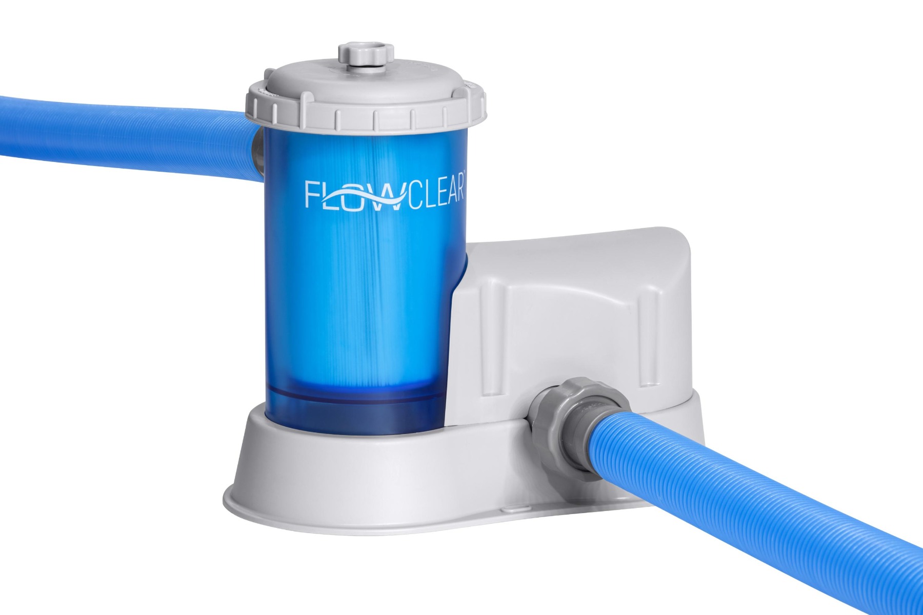 Bestway Flowclear Transparante Pompe de Filtration à Cartouche 5.678 l/h