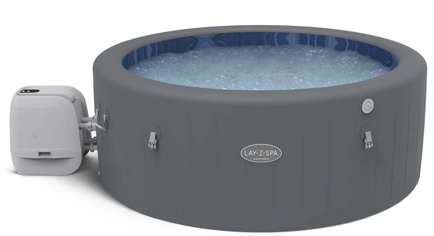 Bestway Lay-Z-Spa Santorini HydroJet - 7 Personnes