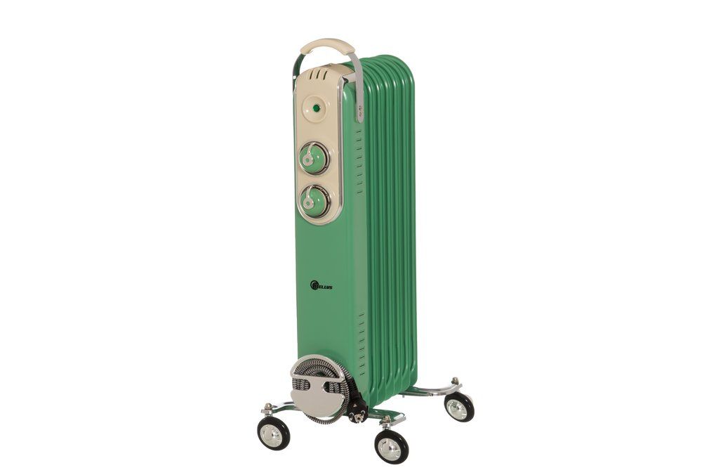 Retro oil heater Bellus 1500W Green