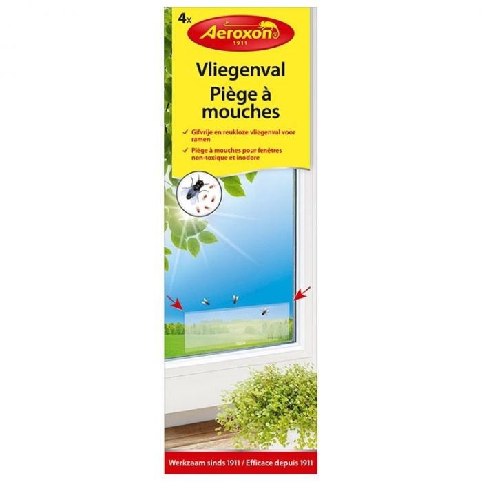 PIÈGE À MOUCHES POUR FENÊTRE 4 PCS