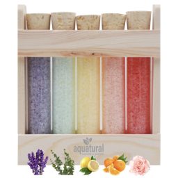 Aquatural Introductie Set Aroma Crystals & Wellness therapie - Geschenkverpakking - voor spa, jacuzzi en bad