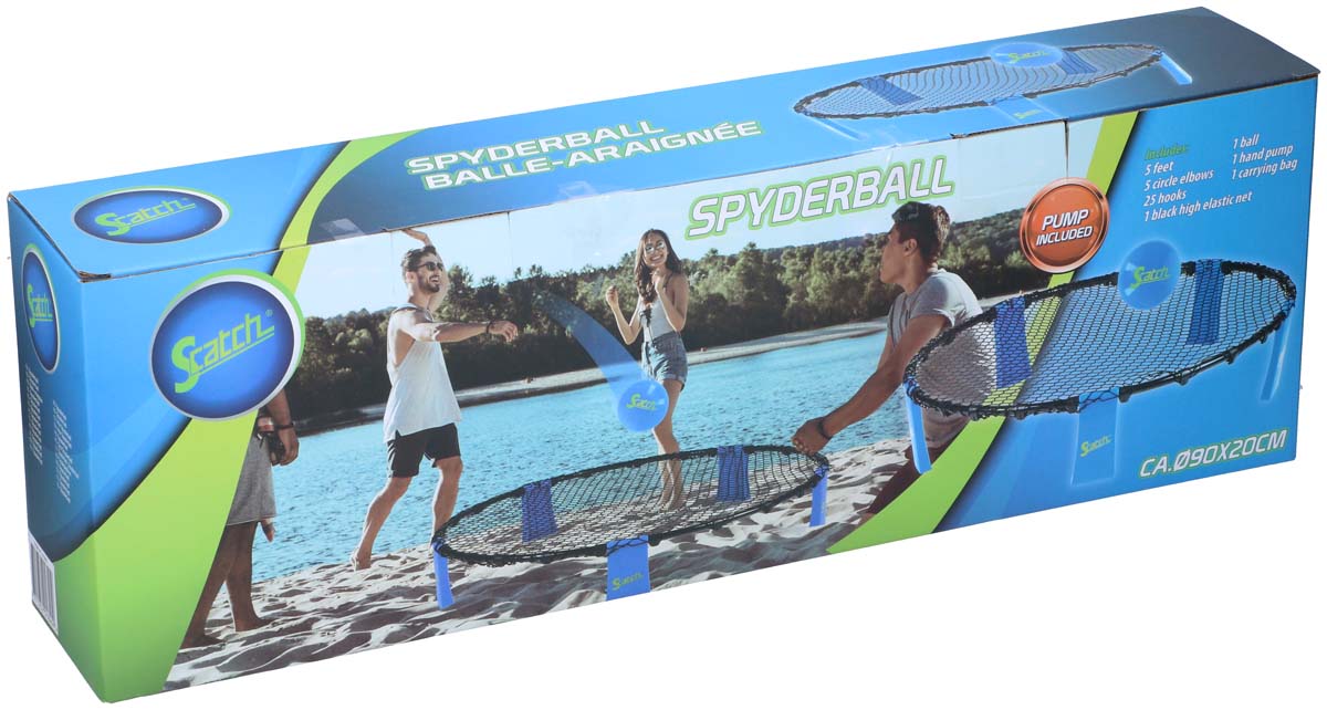 Scatch Set de Spyderball Balle-Araignée