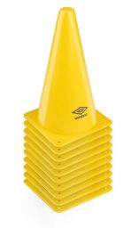 Umbro Cônes 10 pièces - 14 x 14 x 23,5 cm
