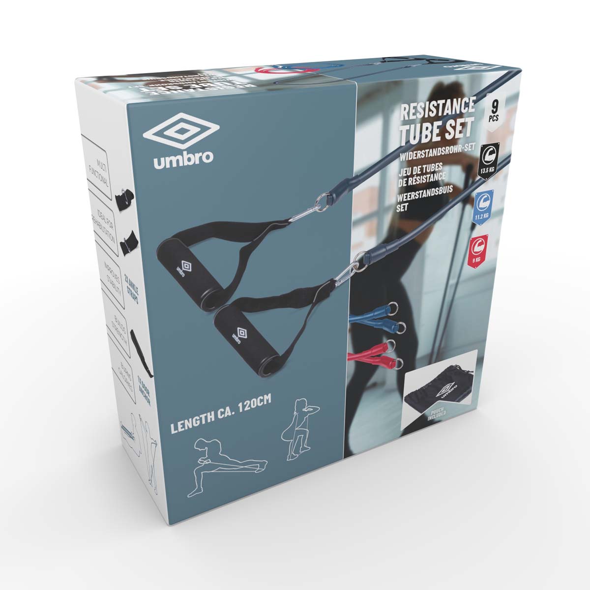 Umbro Resistance Ties Set 9-Piece - Entraînement physique