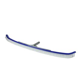 Metalen achterwand borstel met NY-borstelharen (blauw)