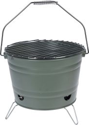 BBQ Barbecue Emmer Tafelmodel met Grill Ø 27 cm