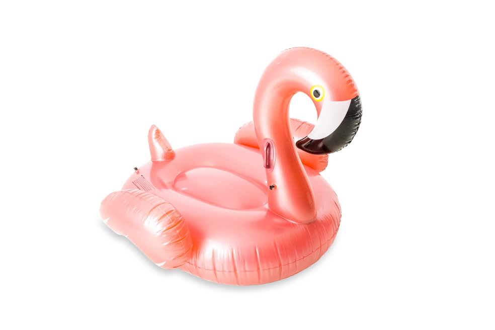 Flamant Rose Or Didak - Piscine 140x130x120cm