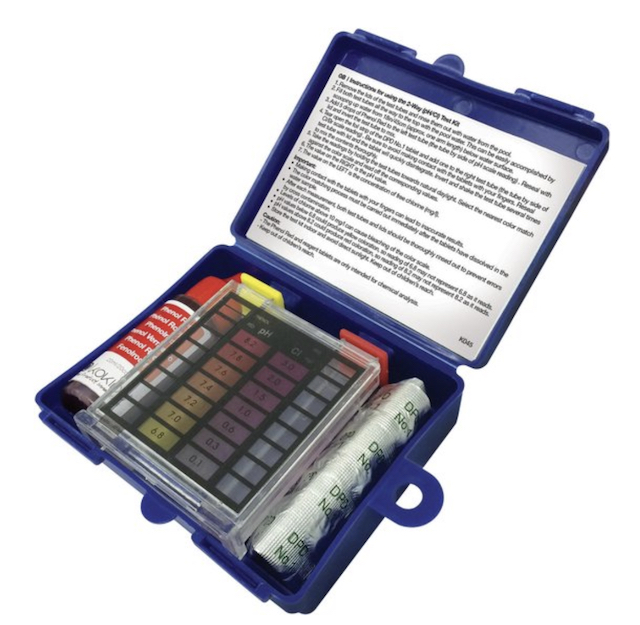 Kokido Kit de Test (pH / Cl) - 20cc phénol + 20pcs DPD