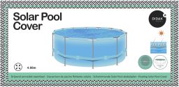 Didak Bâche à Bulles Isolante 488 cm Piscine Ronde