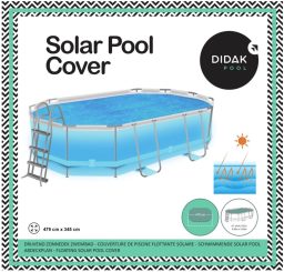 Didak Bâche à Bulles Isolante 479 x 345 cm Piscine Ovale