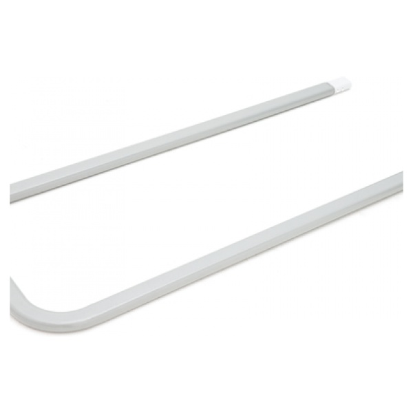 Bestway Power Steel Rectangular Support latéral poudré en forme de U pour piscine 549 x 274 x 122 cm
