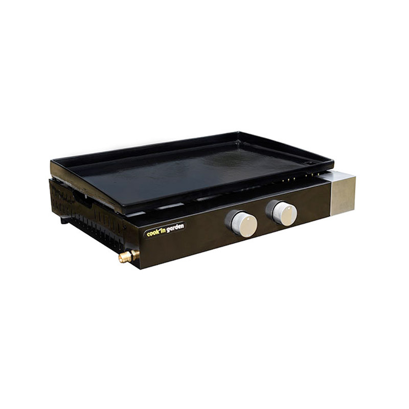 Cook'in Garden Finesta Plancha à Gaz 2 Brûleurs 63
