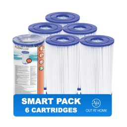 Bestway Flowclear Cartridgefilter type IV – SMART PACK 6 st.