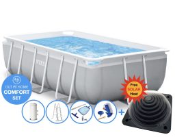 300 x 175 x 80 cm Intex Prism Frame COMFORT zwembad set - rechthoek