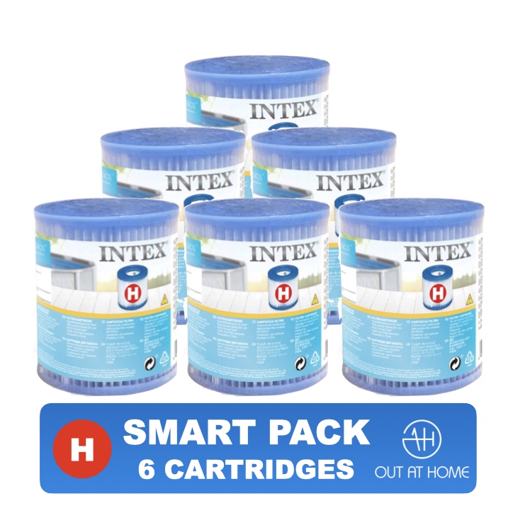 Intex SMART PACK 6 pc. Cartouche Filtrante Type H