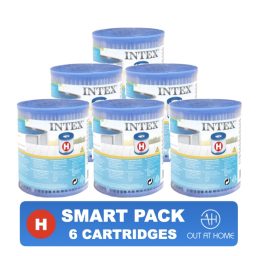 Intex SMART PACK 6 stuks Filter Cartridge Type H