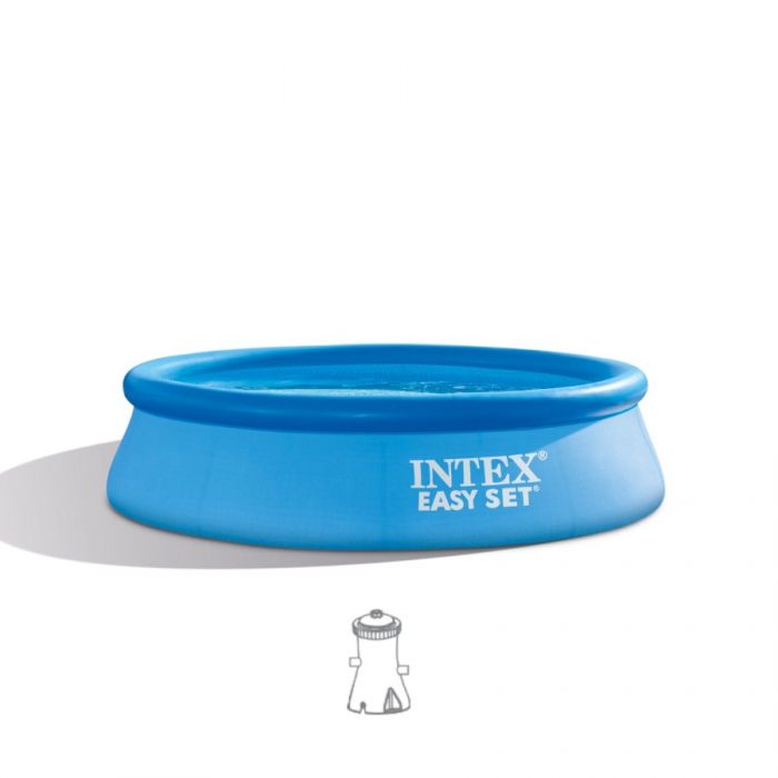Ø 305 x 76 cm Intex Piscine Easy Set Ronde avec Pompe
