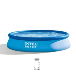 Ø 396 x 84 cm - Intex Easy Set Piscine