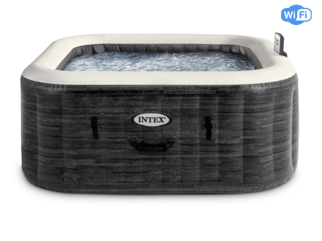 Intex PureSpa Greystone Deluxe 4 personnes - WiFi