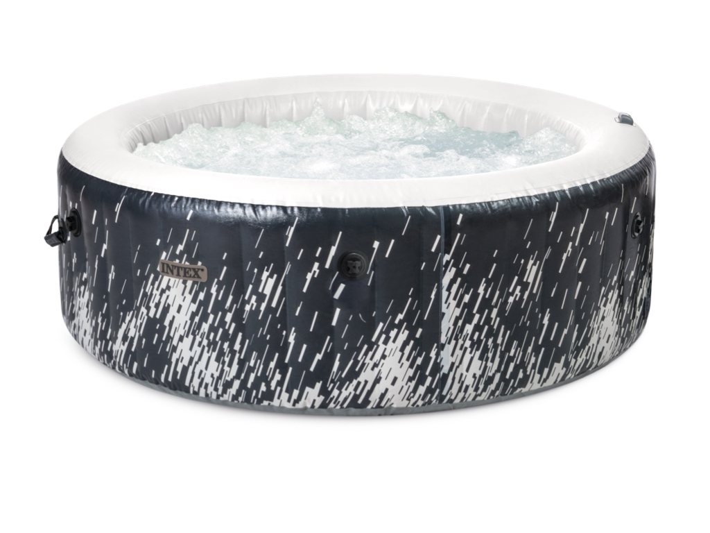 Intex PureSpa Glow Deluxe Bulles Spa 4 personnes + WiFi