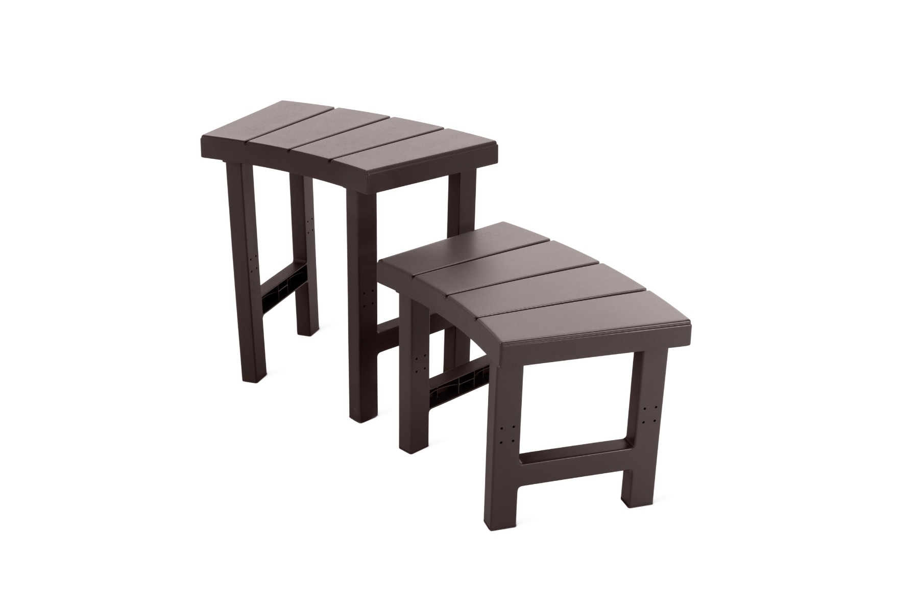 Intex Set de Bancs pour Spa avec 2 Bancs Moyens et 2 Bancs Hauts (4 pcs)