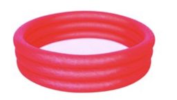 Ø 152 x 30 cm Bestway Piscine pour Enfants ronde - Rouge