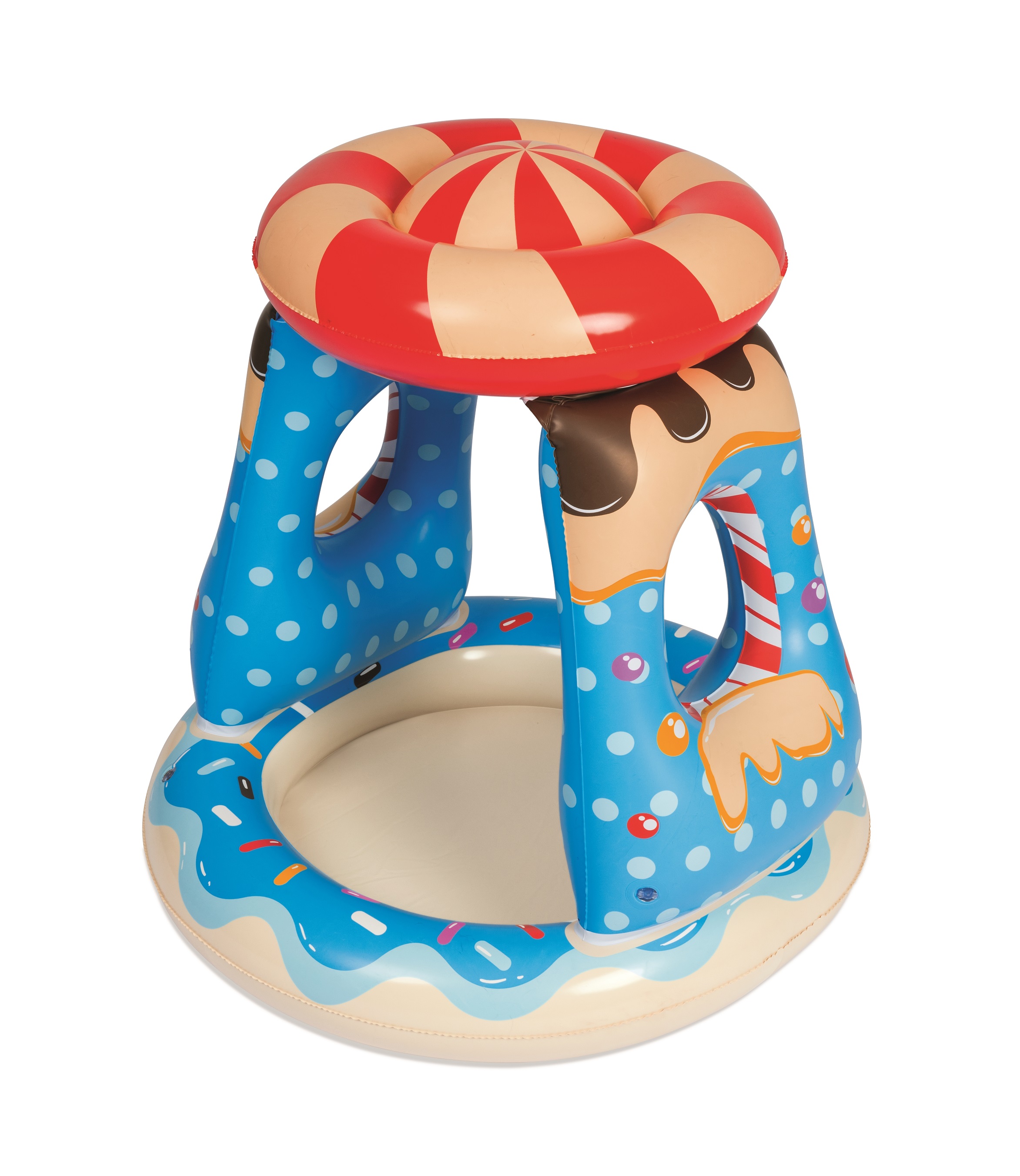 Ø 91 x 89 cm Bestway Candyville Playtime Pataugeoire