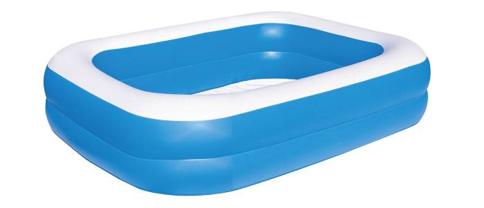 262 x 175 x 51 cm Bestway Piscine Familiale rectangle