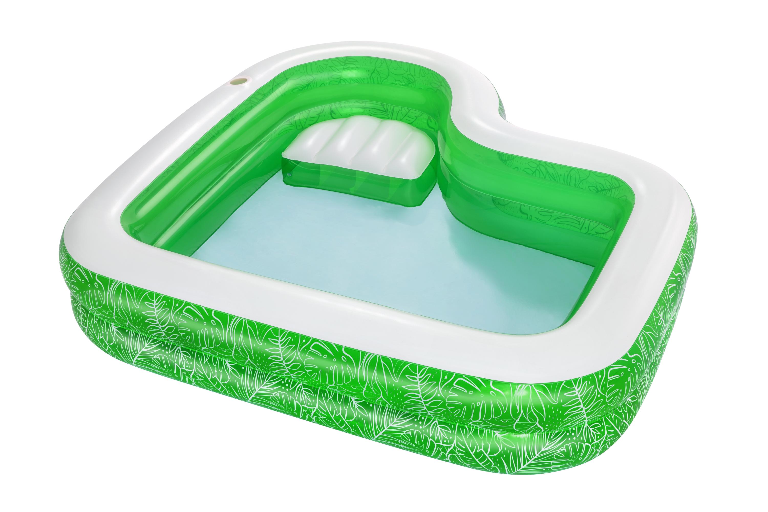 231 x 231 x 51 cm Bestway Piscine Tropical Paradise