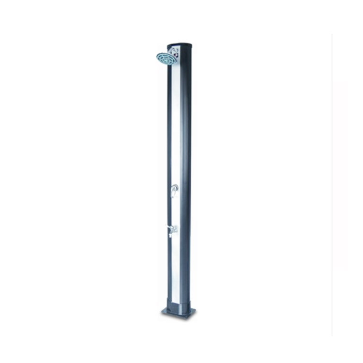 Solar douche recht model met voetdouche