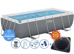 404 x 201 x 100 cm Set piscine Bestway Power Steel COMFORT – rectangulaire