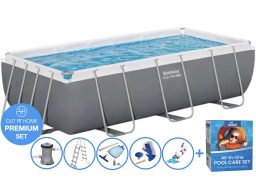 404 x 201 x 100 cm Set piscine Bestway Power Steel PREMIUM – rectangulaire