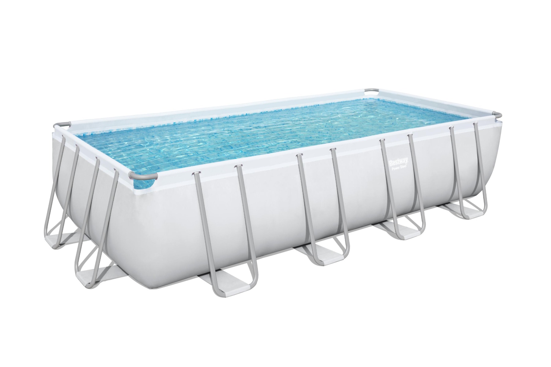 549 x 274 x 122 cm Bestway Power Steel Kit Piscine Rectangulaire