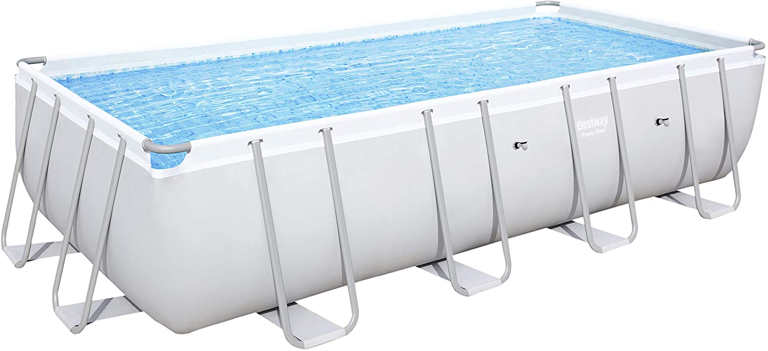 549 x 274 x 122 cm Bestway Power Steel Piscine Rectangulaire